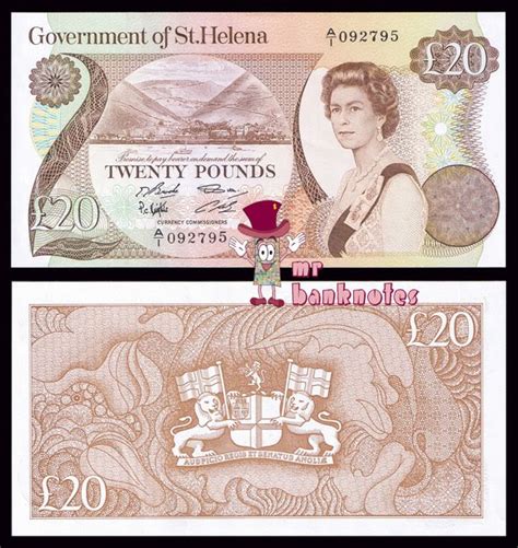 Banknote witchcraft St Helena